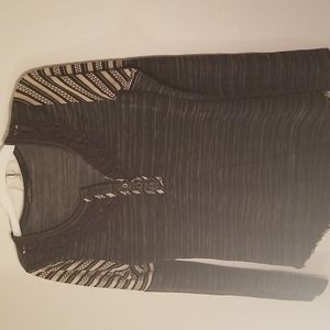 Womens Miss Me Long Sleeve light sweater